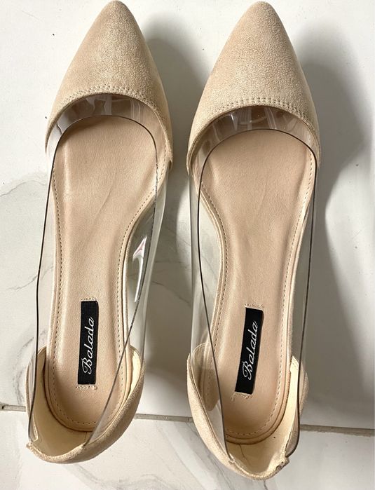 Туфли замшевые лодочки