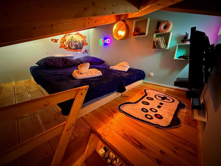 Grzybowa Chata 5 osobowy Mazurski Apartament. 5 rowerów w cenie wynajmu.