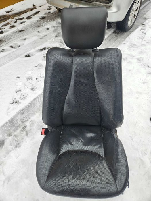 fotel kierowcy pasażera mercedes w220 masaże wentylacja full opcja