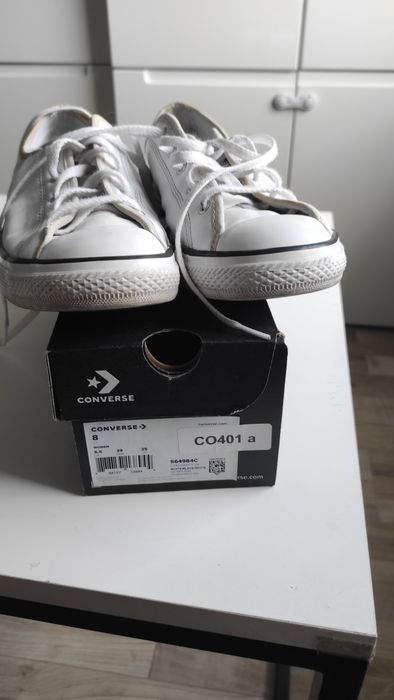 Trampki Converse Skóra naturalna Białe r. 39