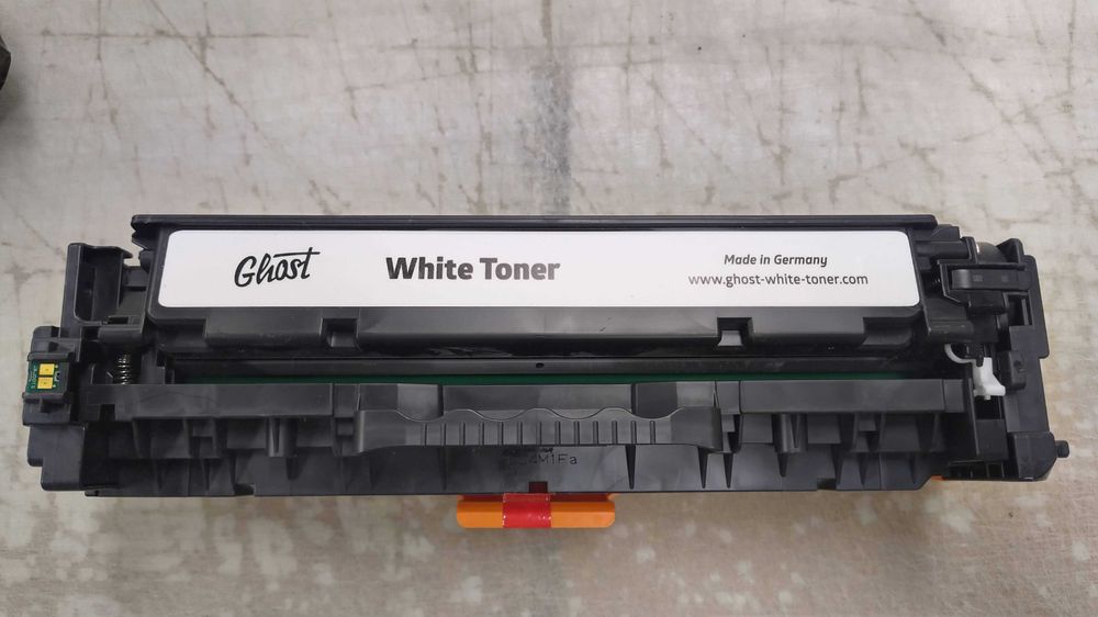 Biały toner HP CE410A Zamiennik (seria HP 305) używany 80%