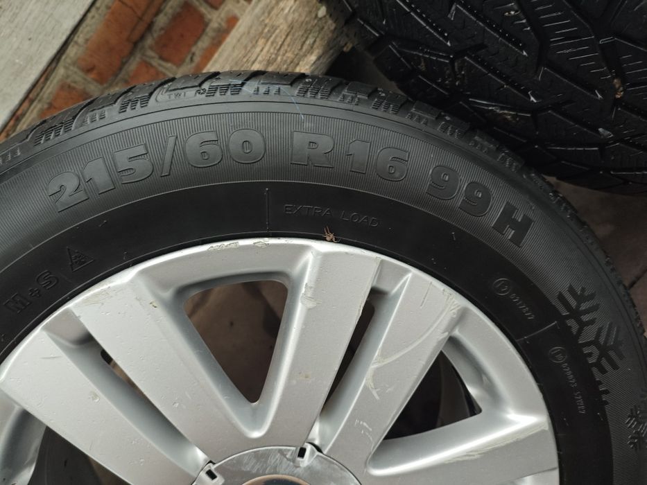 Диски з резиною 215/60 R16 5*112 VAG