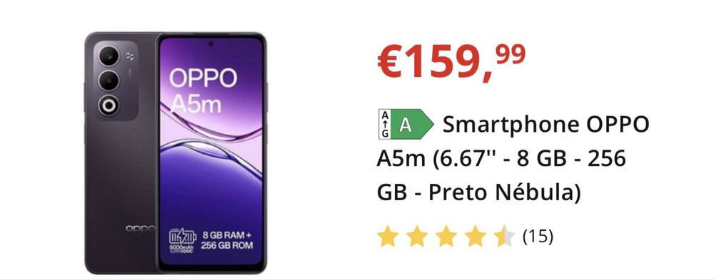 Telemovel Oppo A5m