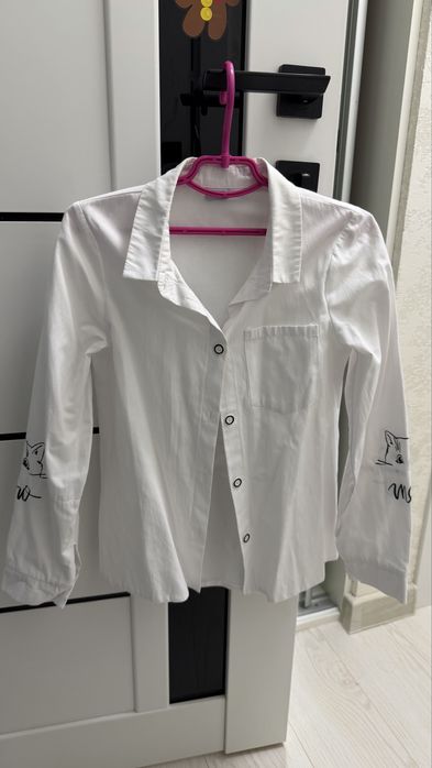 Блузка для дівчинки сорочка святкова блузочка