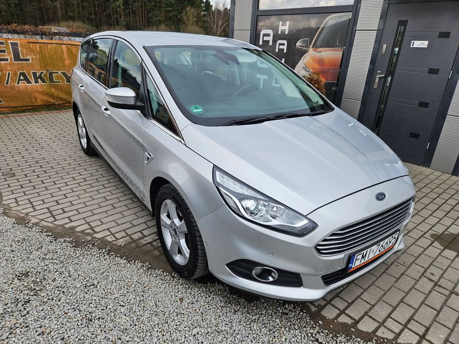 Ford S-Max S Max 2.0 TDCI 180 koni wersja Titanium Z Niemiec Zarejestrowany
