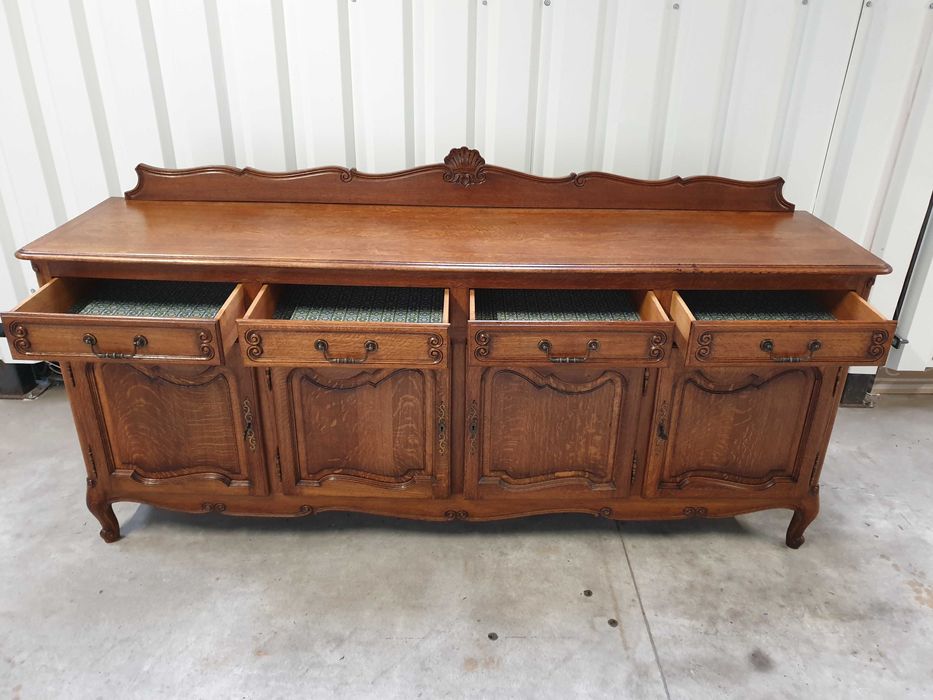 Piękna komoda Ludwikowska ślicznie zdobiona - Meble z Francji. Dostawa