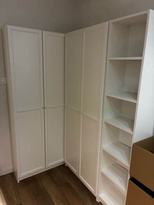 Dwie szafy ikea + regał