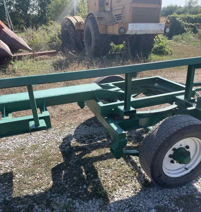 Універсальний Візок Тєлєжка Тележка Для Жатки, На Ресорах, На Кругу.