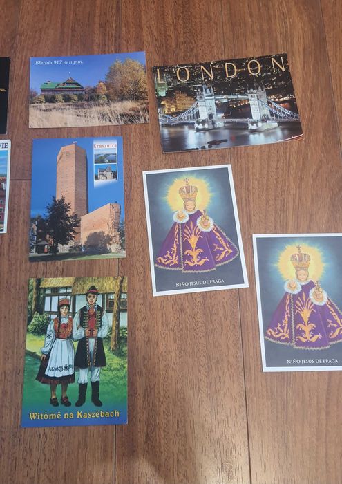 kartki pocztowe pocztówki Praga Londyn Wrocław Warszawa Kraków morze