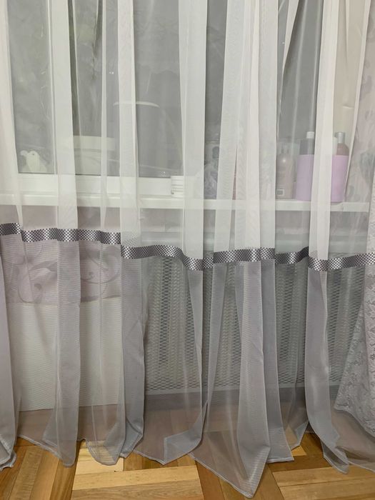 Тюль на окно 4м х2,4 м