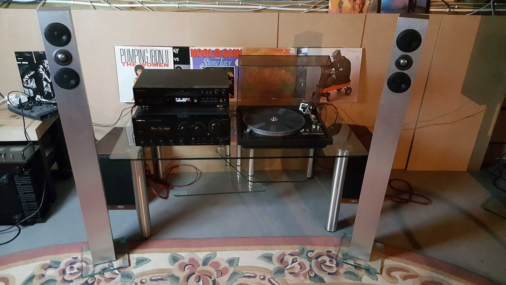 Wieża zestaw Revox Pioneer recorder PDR 509 odtwarzacz + A757