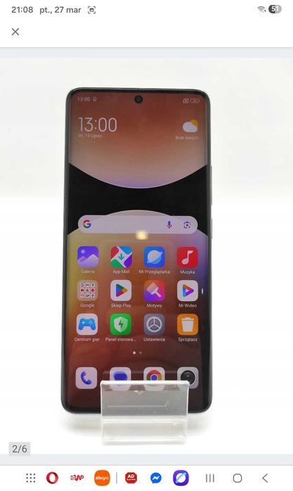 ELEGANCKI XIAOMI REDMI NOTE 14 pro 5g. Pamięć 8+4/256 gb