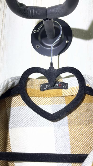 Тепла сорочка у клітинку