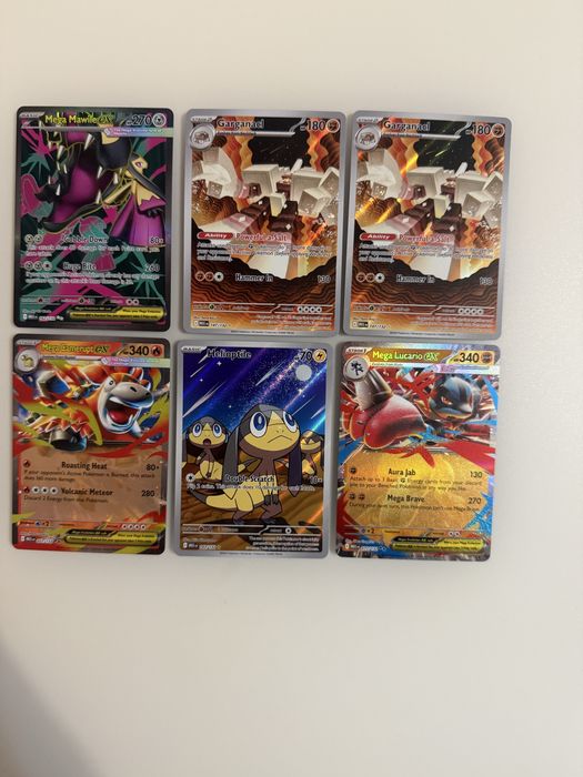 Pokemon Mega Evolution 6 kart