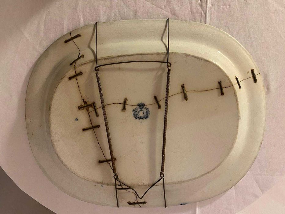 Travessas grande e pequena