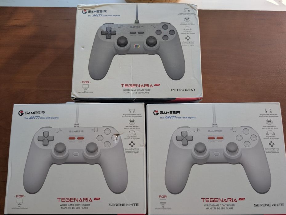 Gamesir Nova lite, Nova 2 lite, Tegenaria геймпади