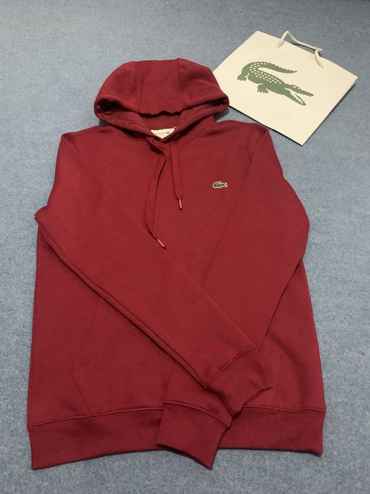 Sweatshirt lacoste vermelha