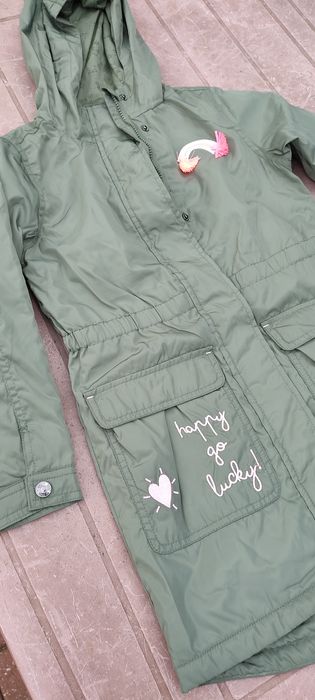 Kurtka wiosenna, płaszcz, parka, cool club, smyk,152
