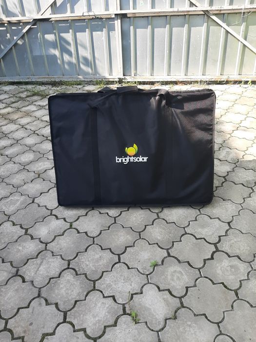 Переносна, складна сонячна панель 200Вт. Зарядка 12В, Зарядка USB