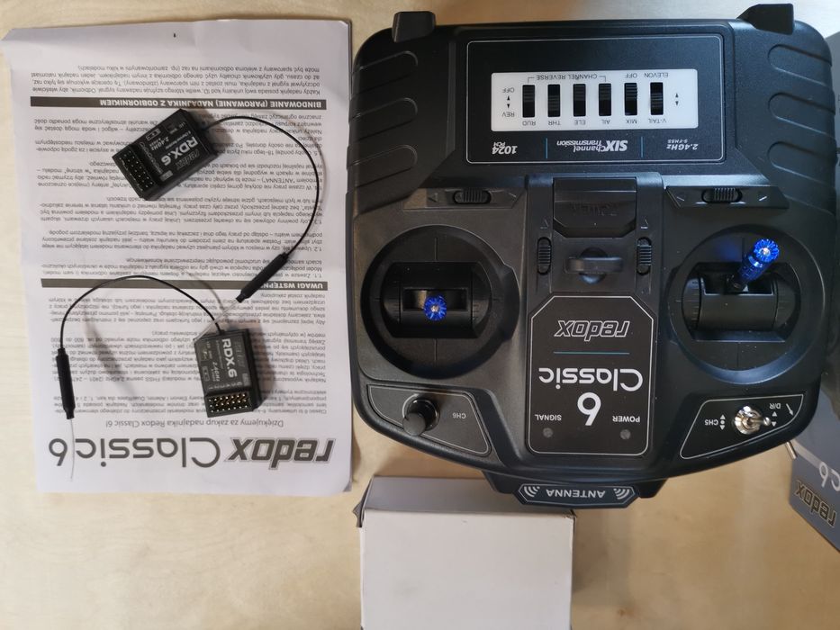 Aparatura 6-kanałowa Redox Classic 6 + 2 odbiorniki RDX.6