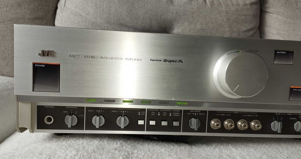 JVC : A-X 77 - Bardzo dobry wzmacniacz !