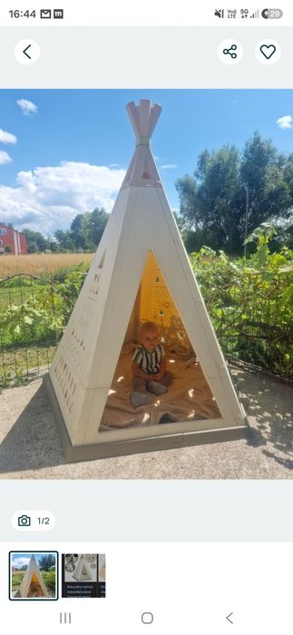 Namiot plastikowy domek dla dzieci indor
