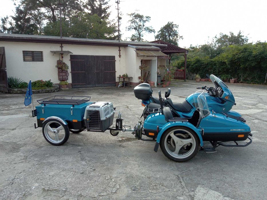 BMW R 1100 RT sidecar z przyczepka