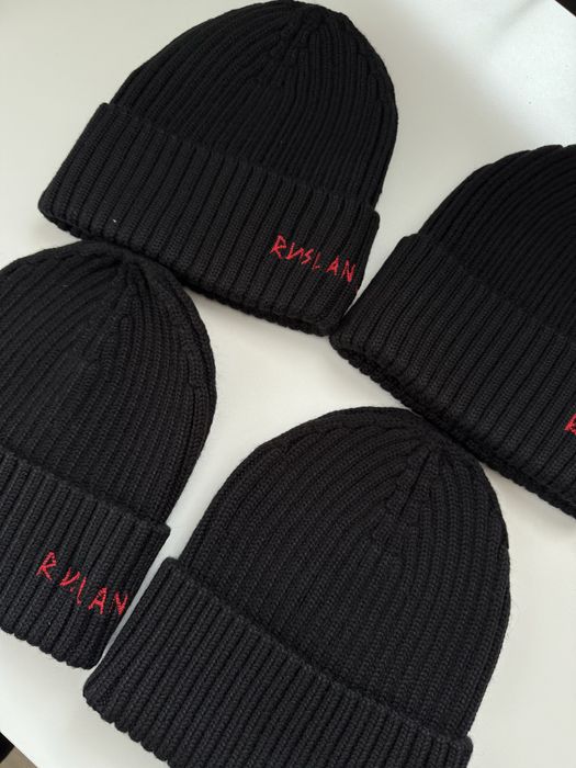 Чорна шапка від ruslan baginskiy, нова. Руслан Багінський Шапка