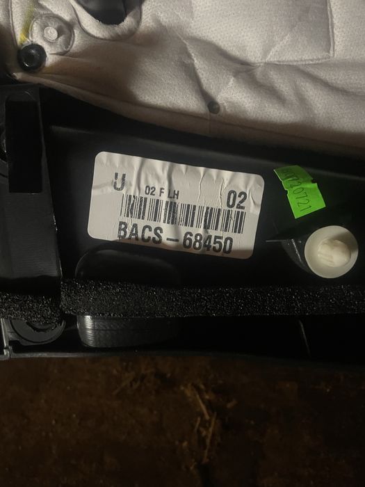 MAZDA 3 2018 TAPICERKA BOCZEK drzwi lewy przod