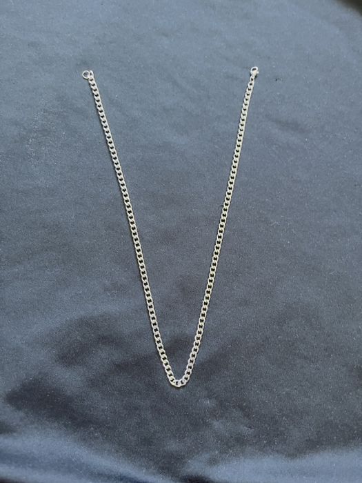 Biżuteria unisex łańcuszek chain łańcuch naszyjnik 50 cm pancerka nowy