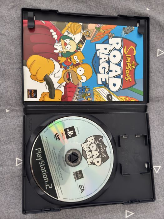 The Simpsons: Road Rage - Gra na PS2 Tychy • OLX.pl