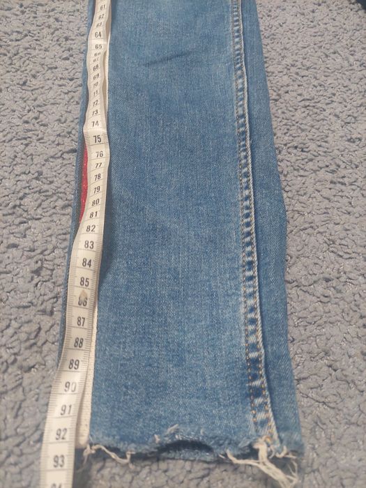 Джинси ZARA Basic Denim 34 лампаси XS джинсы 42