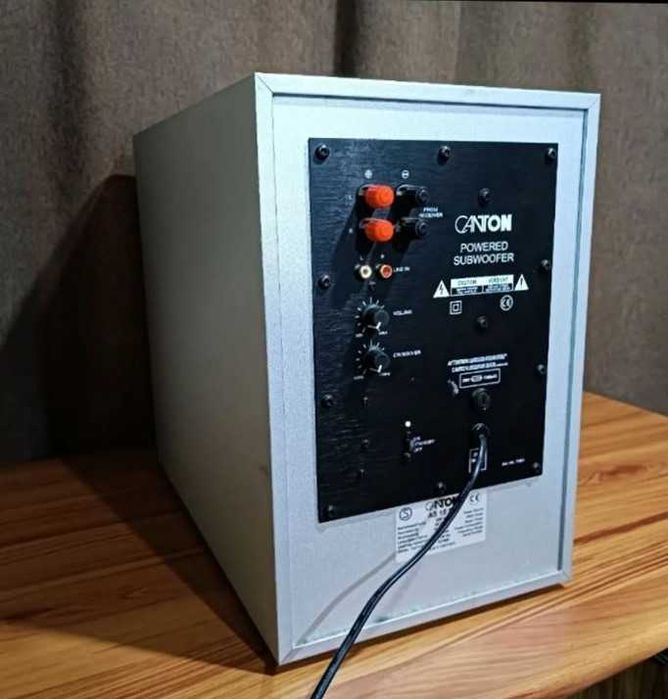Niemiecki subwoofer aktywny Canton Sub Auto ON/OFF głośnik subufer