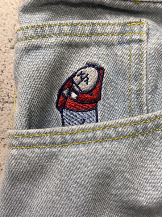 Джинси Polar big boy Light Blue Old Logo M,L Блакитні