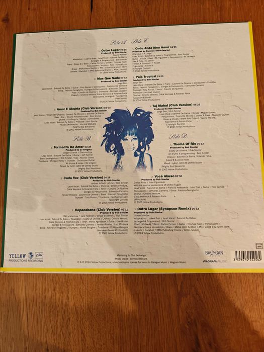 Disco Vinil - Salomé de Bahia - Themes Of Brazil