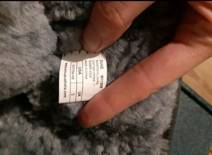 Buty Emu/Skóra/Welna/Roz 38