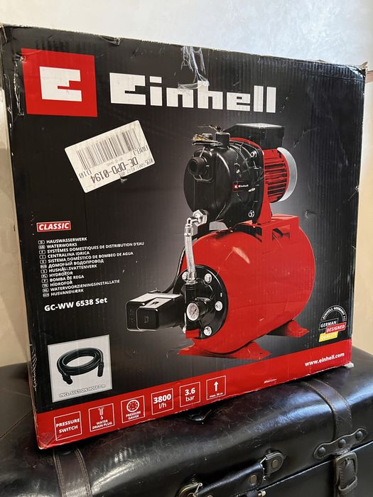 Насосна станція гідрофор Einhell GC-WW 6538 Set