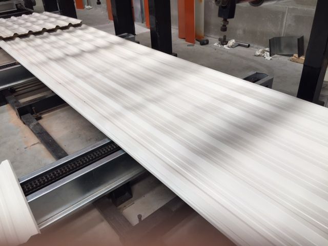 Chapa Perfilada lacada