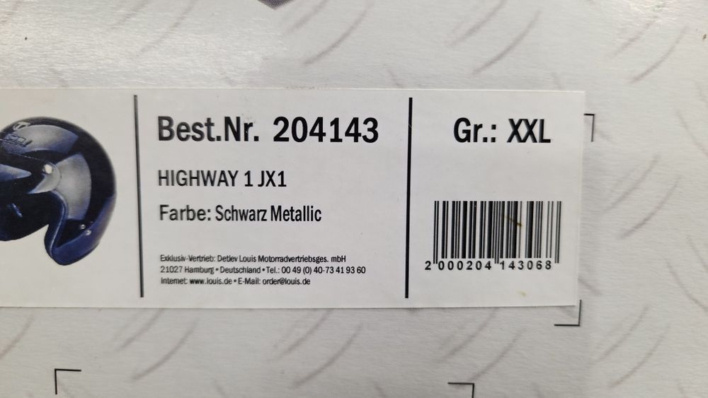 Kask bez szczękowy xxl