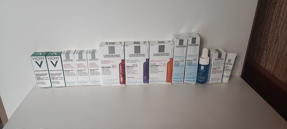 Сироватка крем Vichy normaderm,La Roche-Posay Mela B3,Estée, retinol