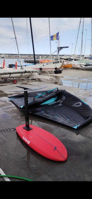Wingfoil Wing 5.0 pulse com retranca GONG COMO NOVA