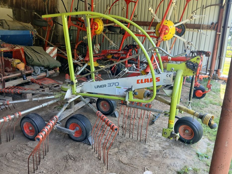Zgrabiarka claas liner 370 rok 2018 1 wl.  do siana tandem