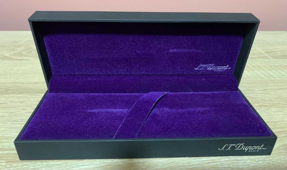 Ручка шариковая роллер S. T. Dupont Olympio с позолотой Франция