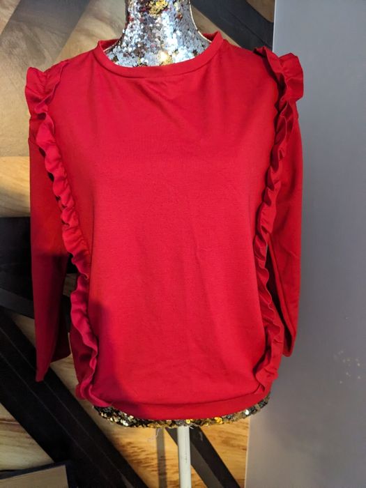 XS bluza Reserved falbany