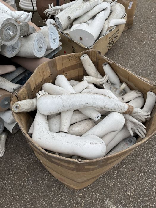 Grande lote Partes de Manequins