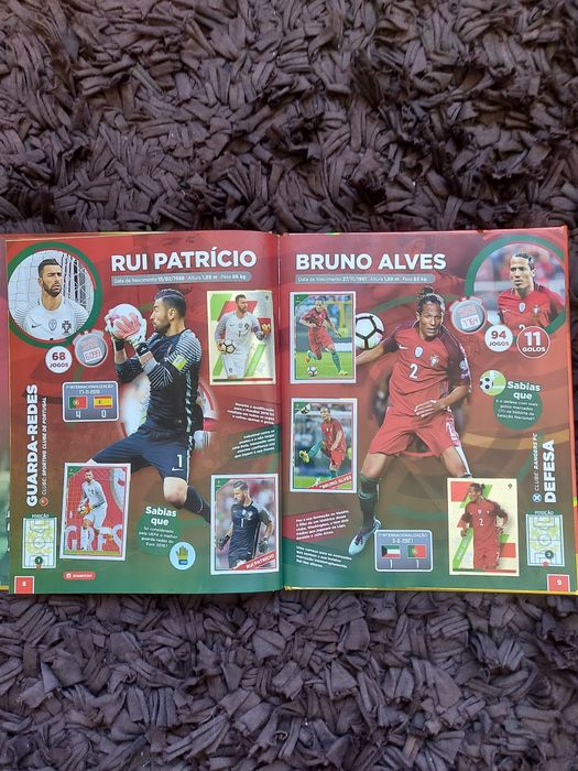 Caderneta fome de vençer (edição de luxo) completa