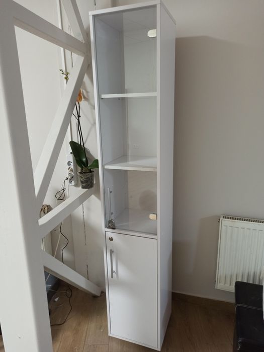 Тумба вітрина скляна