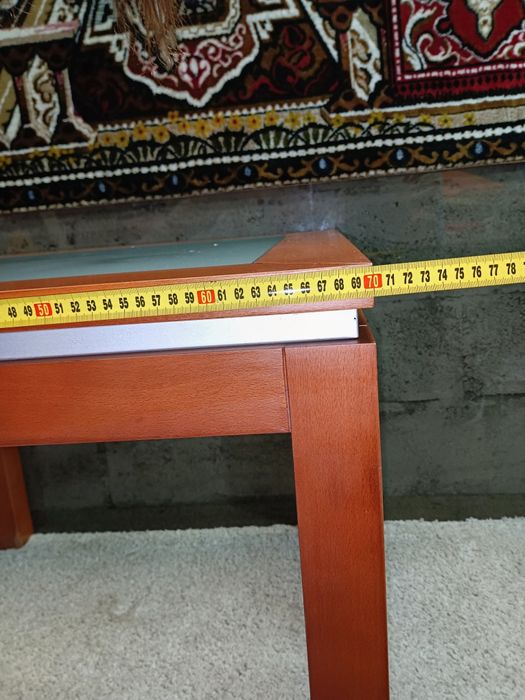 Mesa de centro em madeira maciça de cerejeira