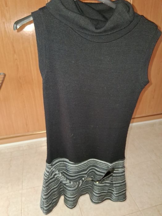 Vestido para mulher com corpo comprido