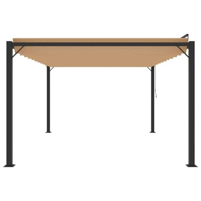 Pérgola com Telhado Persiana 3x4 m